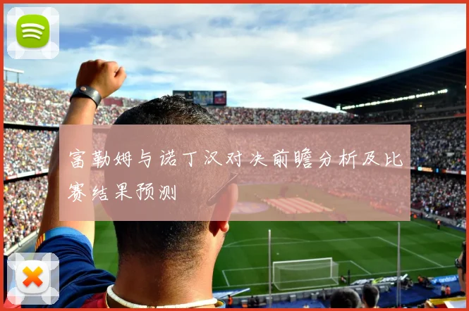 富勒姆与诺丁汉对决前瞻分析及比赛结果预测